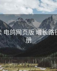 全面解读 电鸽网页版 增长路径 操作手册
