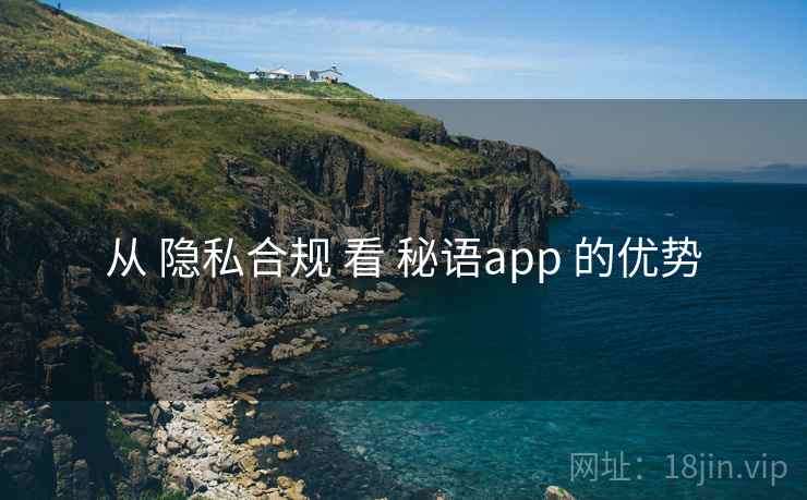 从 隐私合规 看 秘语app 的优势