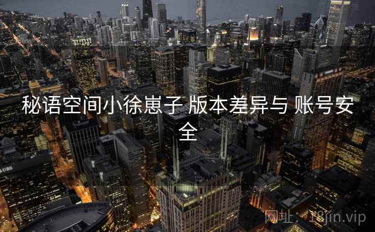 秘语空间小徐崽子 版本差异与 账号安全