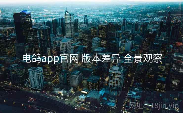 电鸽app官网 版本差异 全景观察